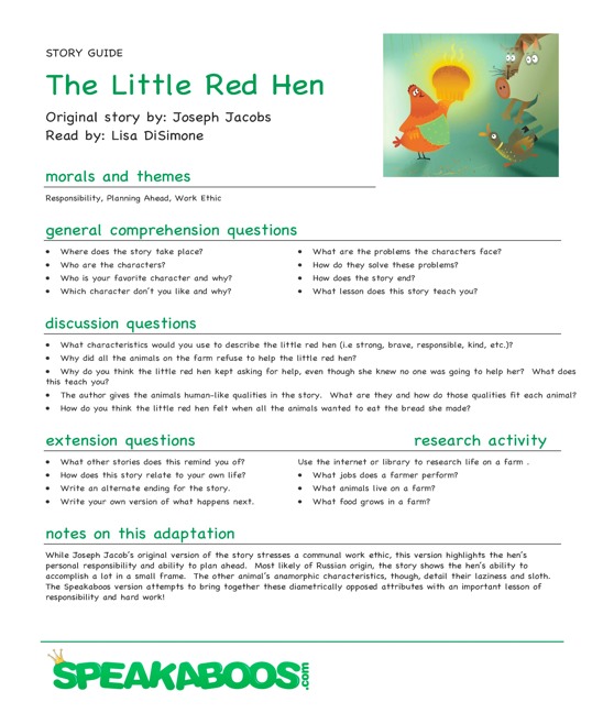 lesson-plans-the-little-red-hen-speakaboos-worksheets