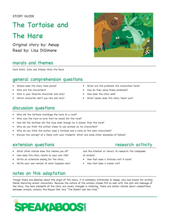 The Hare And The Tortoise Worksheet Fresh Air Purifiers Com