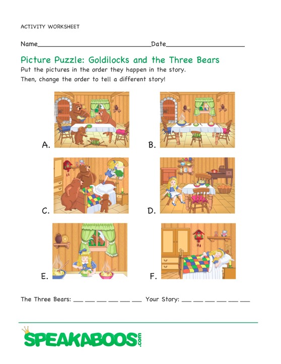 Goldilocks and the Three Bears - Wikipedia